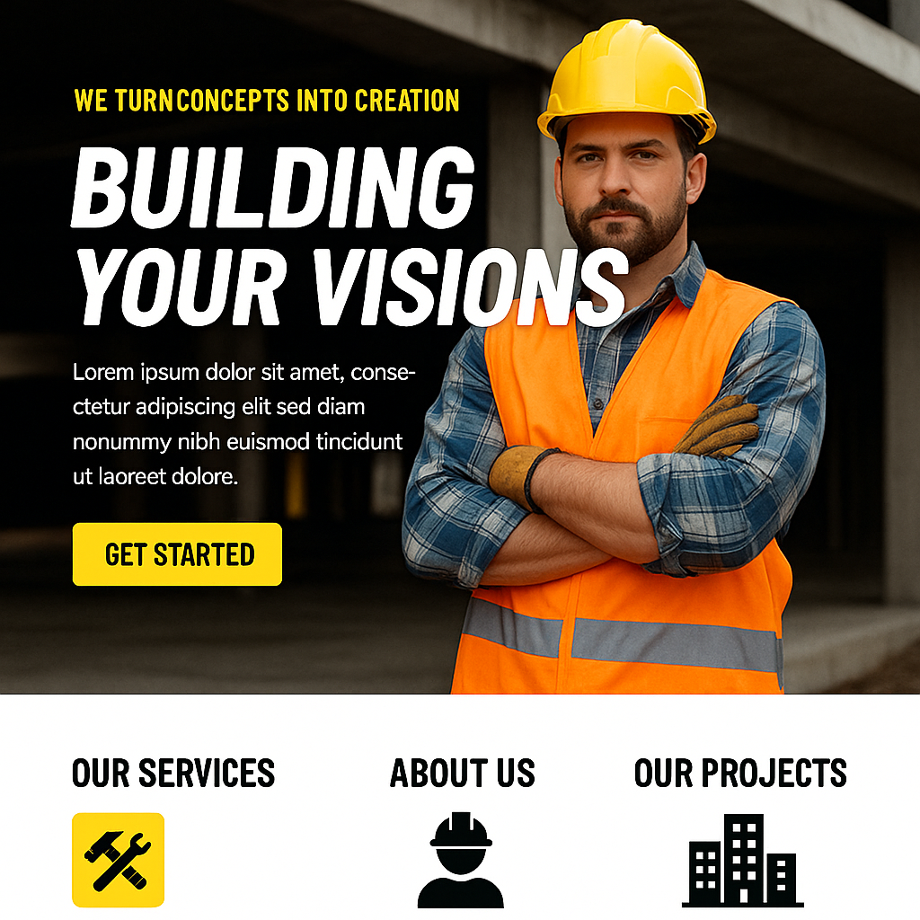 Tradie layout preview